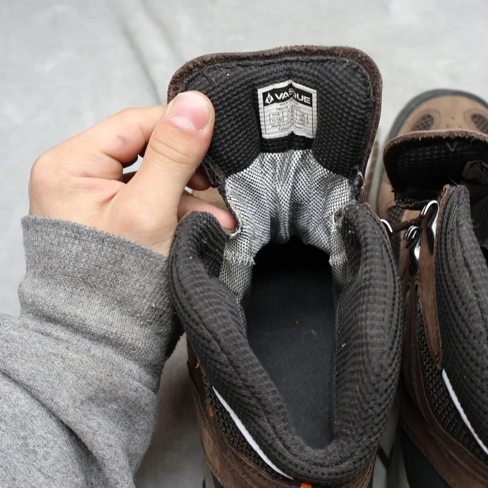 Vasque Mens 10.5M Hiking Boots Brown Breeze‎ 2.0 Mid Gore Tex Rain Trail Trek